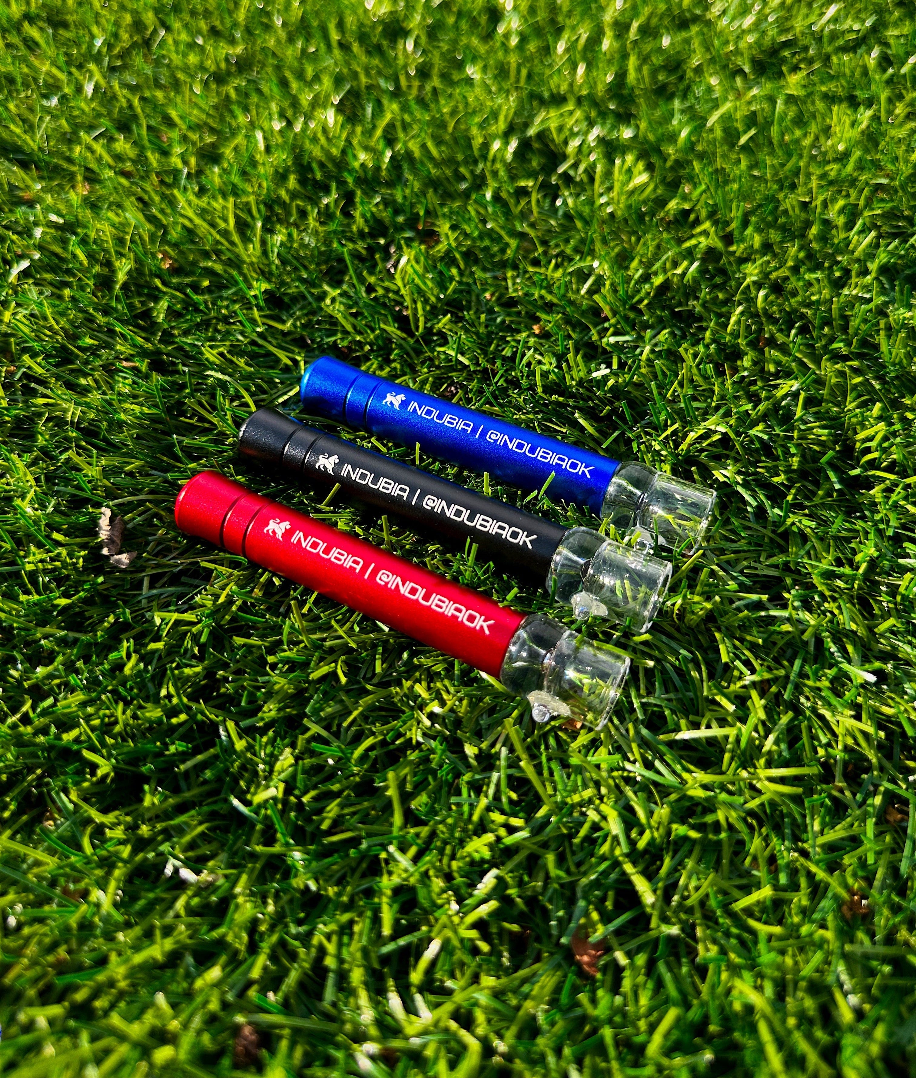 Glass & Metal Chillum Smoking Pipes