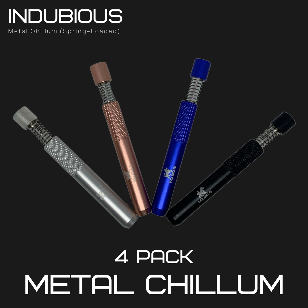 METAL CHILLUM BUNDLE - INDUBIOUS