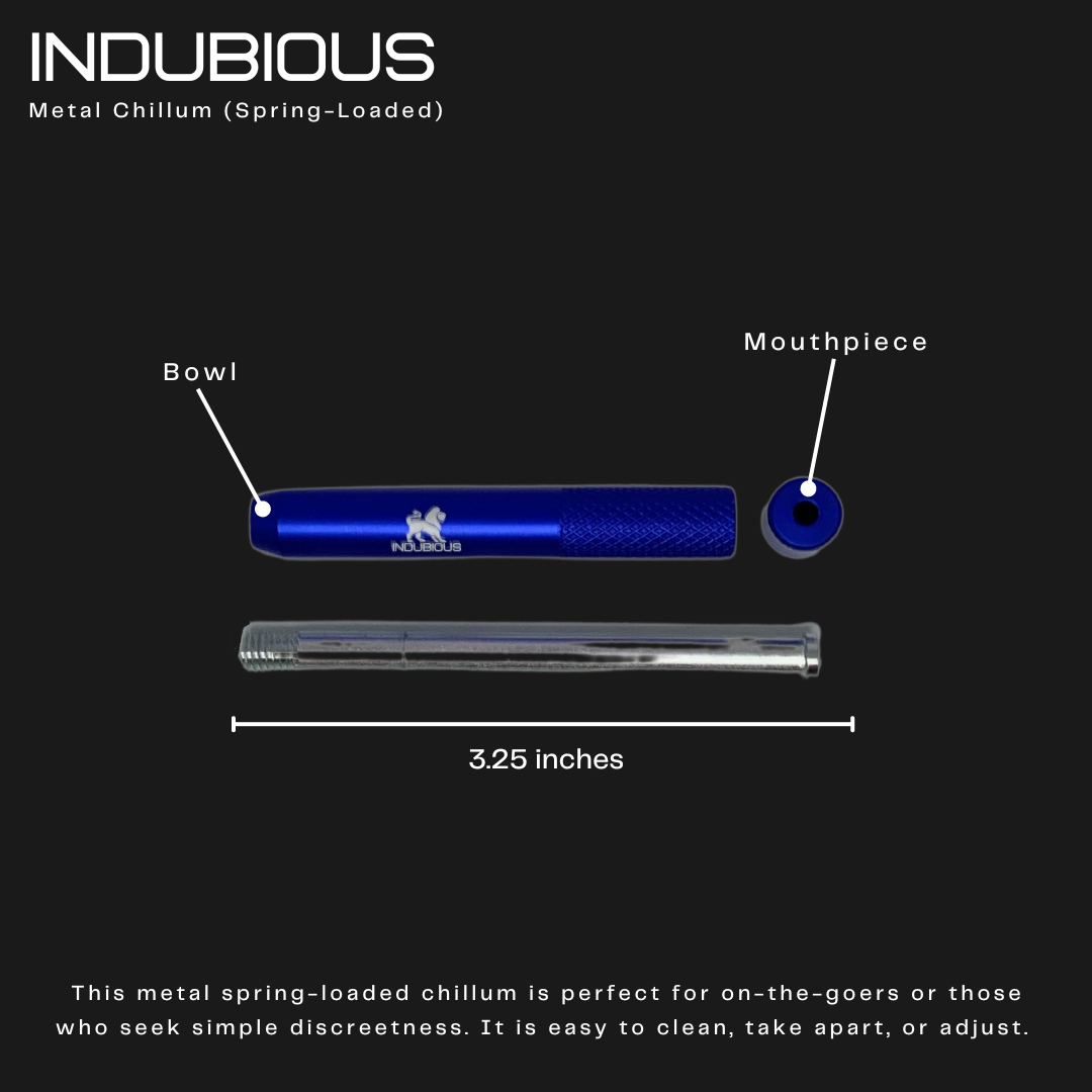 METAL CHILLUM BUNDLE - INDUBIOUS