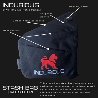 Copy of CROSS BODY STASH BAG (18 PC BUNDLE) - INDUBIOUS